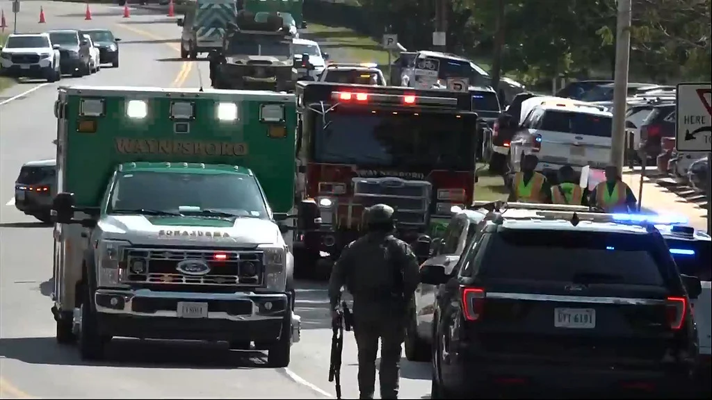 1 adult hurt, no kids harmed after shooting at Virginia elementary school, official says