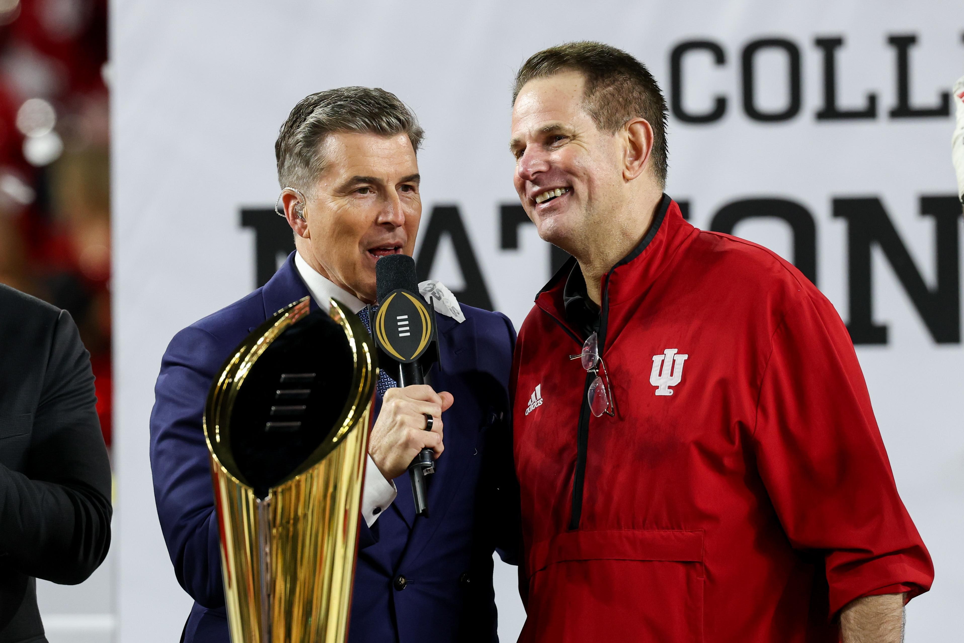WATCH: Indiana’s Curt Cignetti sits down with ESPN’s Rece Davis