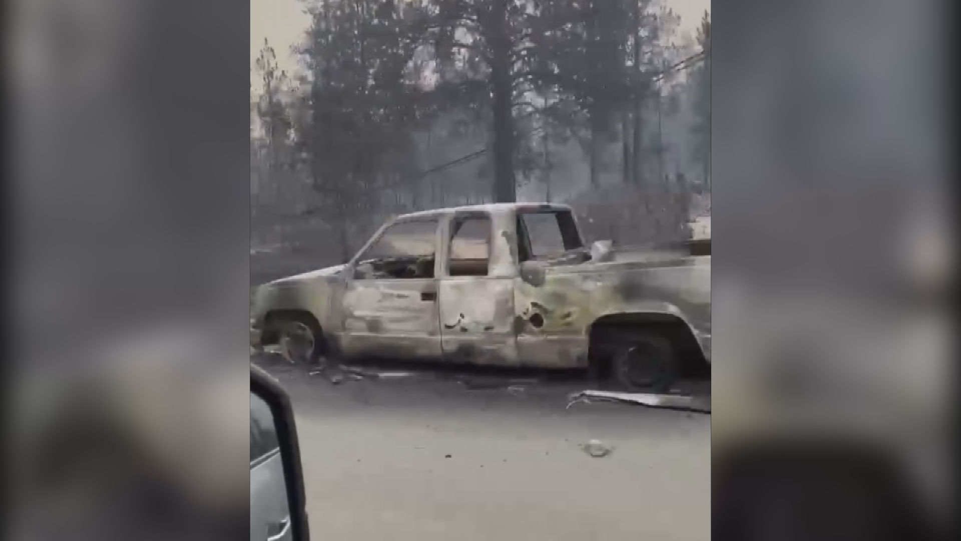 Videos capture aftermath of Summerland fire in Faulder, residents say it was ‘errie’