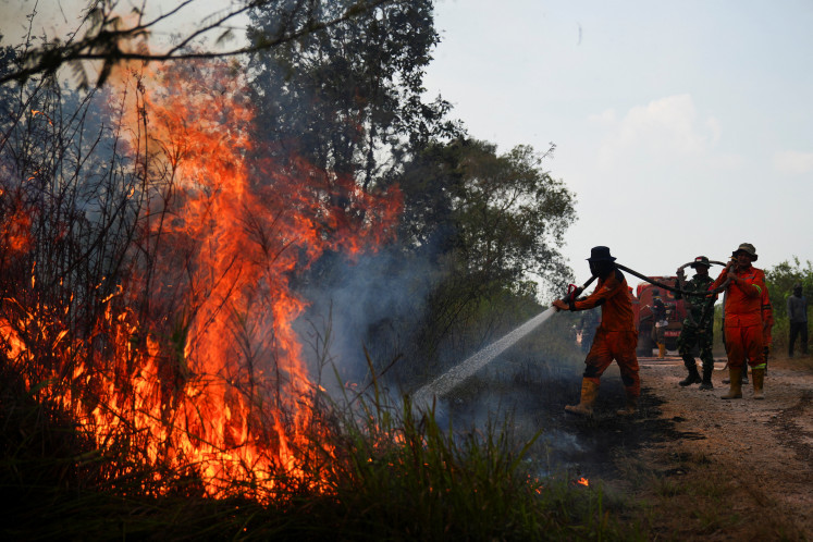 Indonesia ramps up efforts to fight forest fires