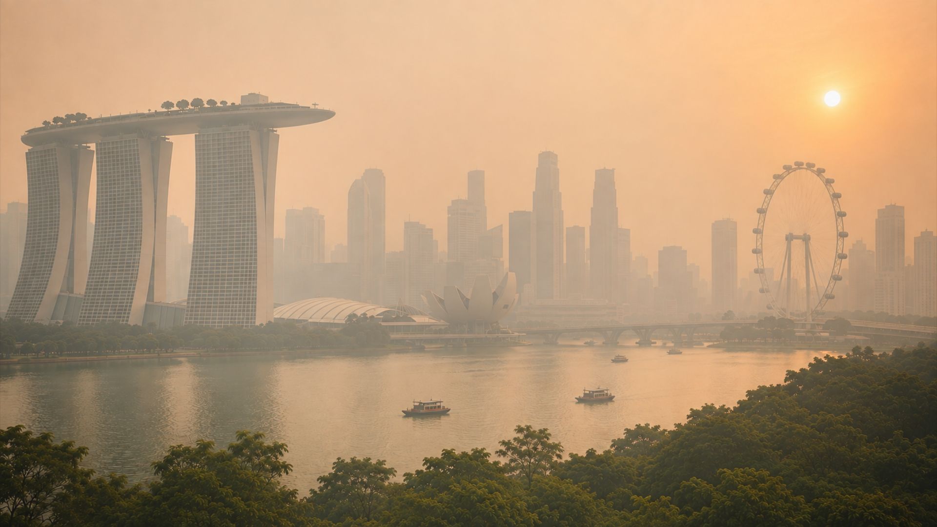 NEA: Haze risk in SG could increase in the coming week if dry conditions continue and regional fires persist