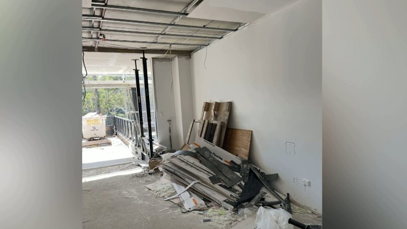 Homeowner's fury after developer's collapse