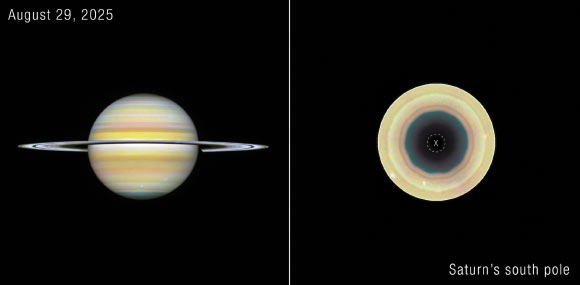 Astronomers Discover Decagonal Wave circling Saturn’s South Pole