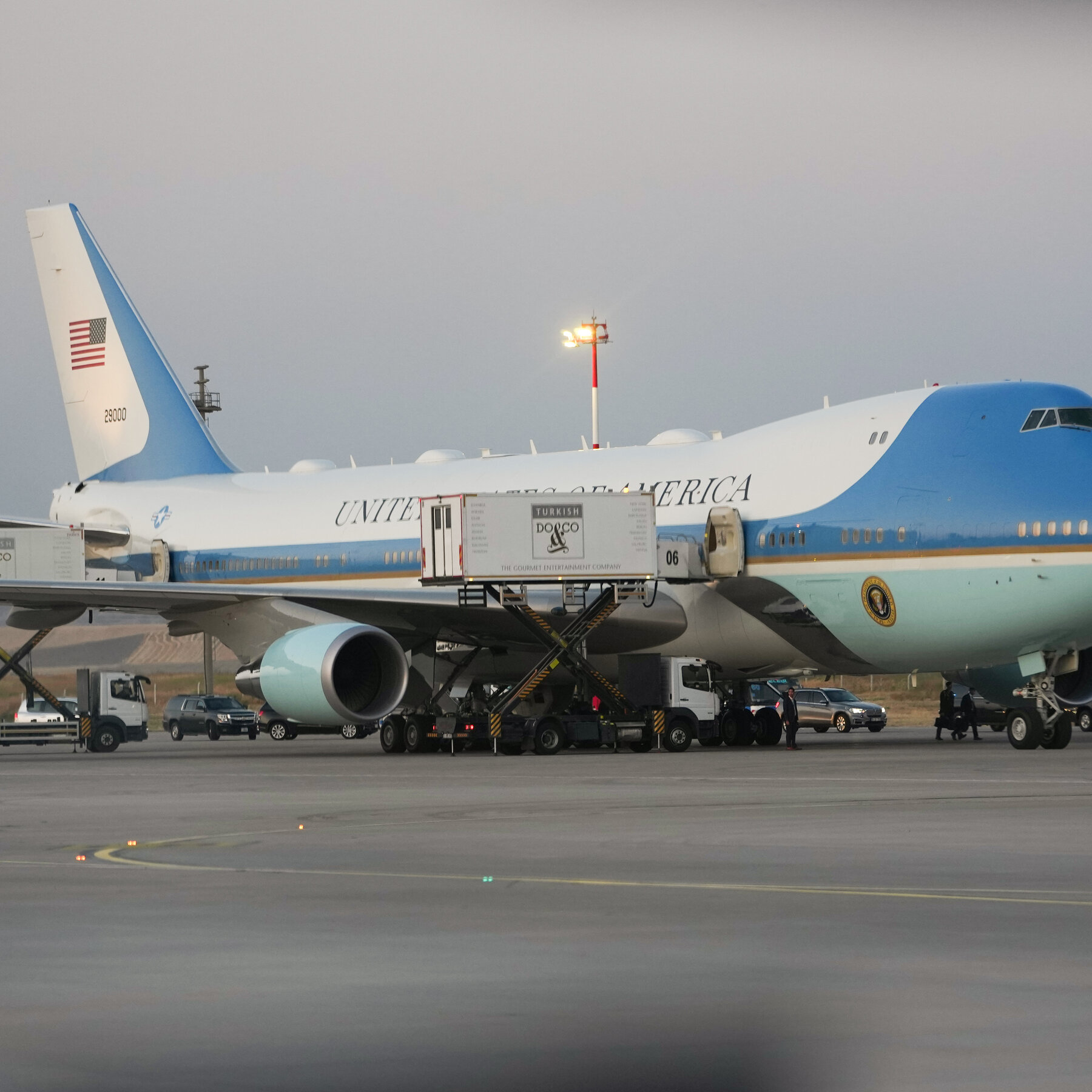 An Elaborate Ruse: Trump Secretly Used Military Jet to Leave Turkey Amid Threats