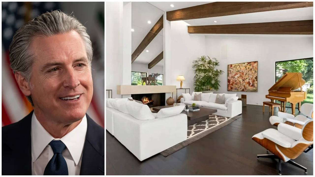 Gavin Newsom lists 8-acre Fair Oaks estate for $7.5m, double 2018 price