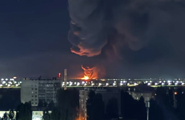 Fire reported at Russian oil refinery located over 6,000 kilometers from Ukraine as Wildberries targeted again