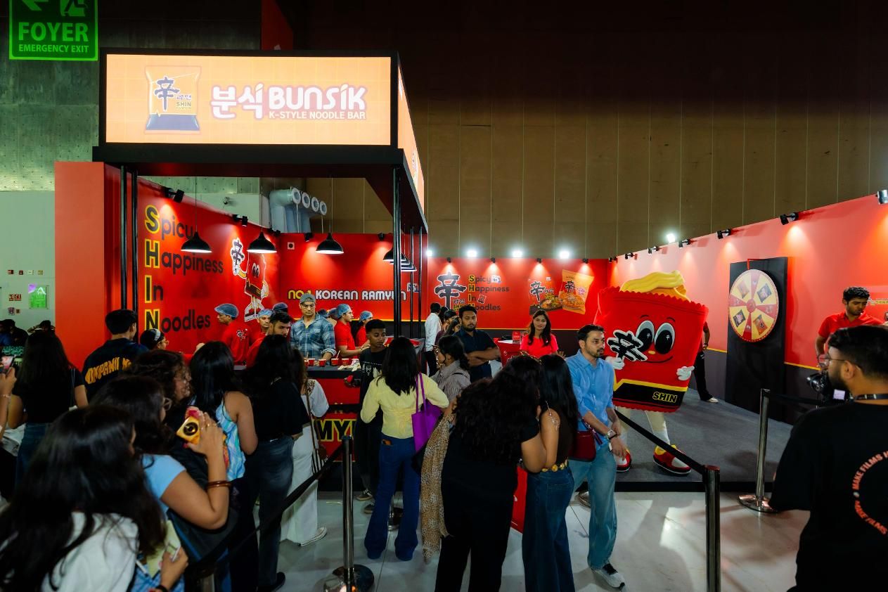 Nongshim to promote Shin Ramyun at K-culture festivals in 4 Indian cities