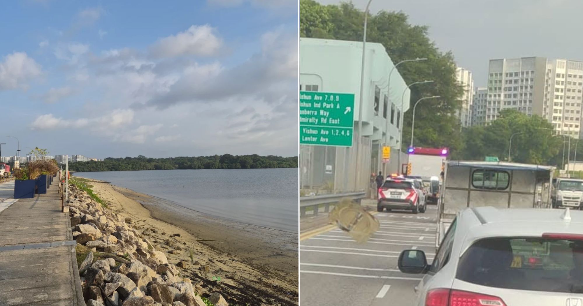 Body of man, 30, found in Yishun Dam, pronounced dead on scene