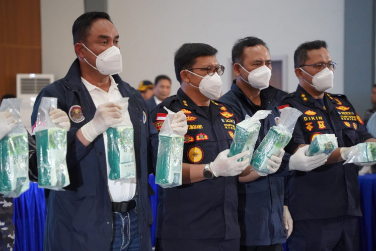 Joint team seizes 1.3 tonnes of ketamine off Bintan Island