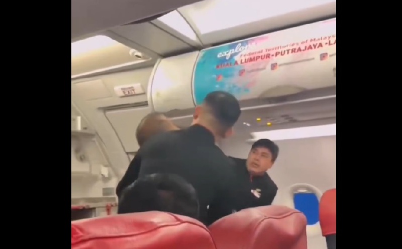 Thai officer restrained after mid-air disturbance on Malaysia-Bangkok flight