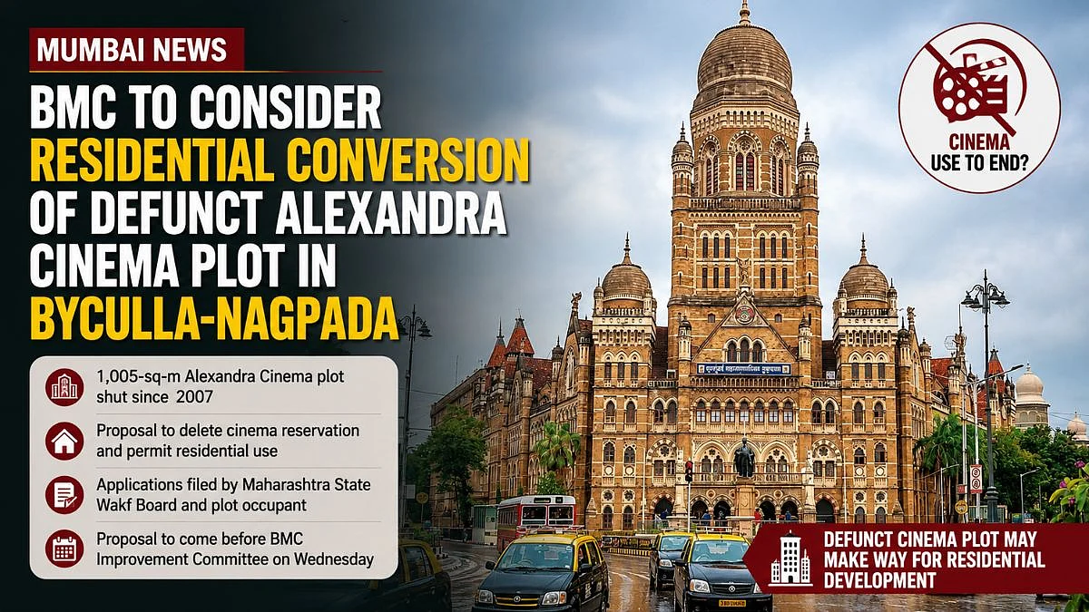 Mumbai: BMC To Consider Residential Conversion Of Defunct Alexandra Cinema Plot In Byculla-Nagpada