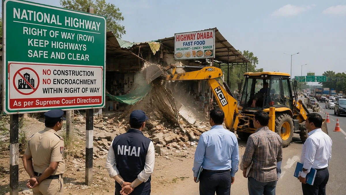 Maharashtra Govt Orders Removal Of Highway Encroachments Within 60 Days, Bars New Commercial Structures In ROW Areas