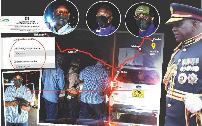 Six hours of terror: Harrowing abduction ordeal for Standard Group editor