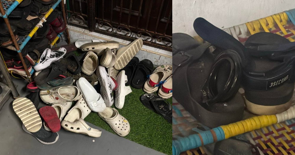 Man, 59, arrested for alleged loanshark harassment after messing up shoe rack at Choa Chu Kang