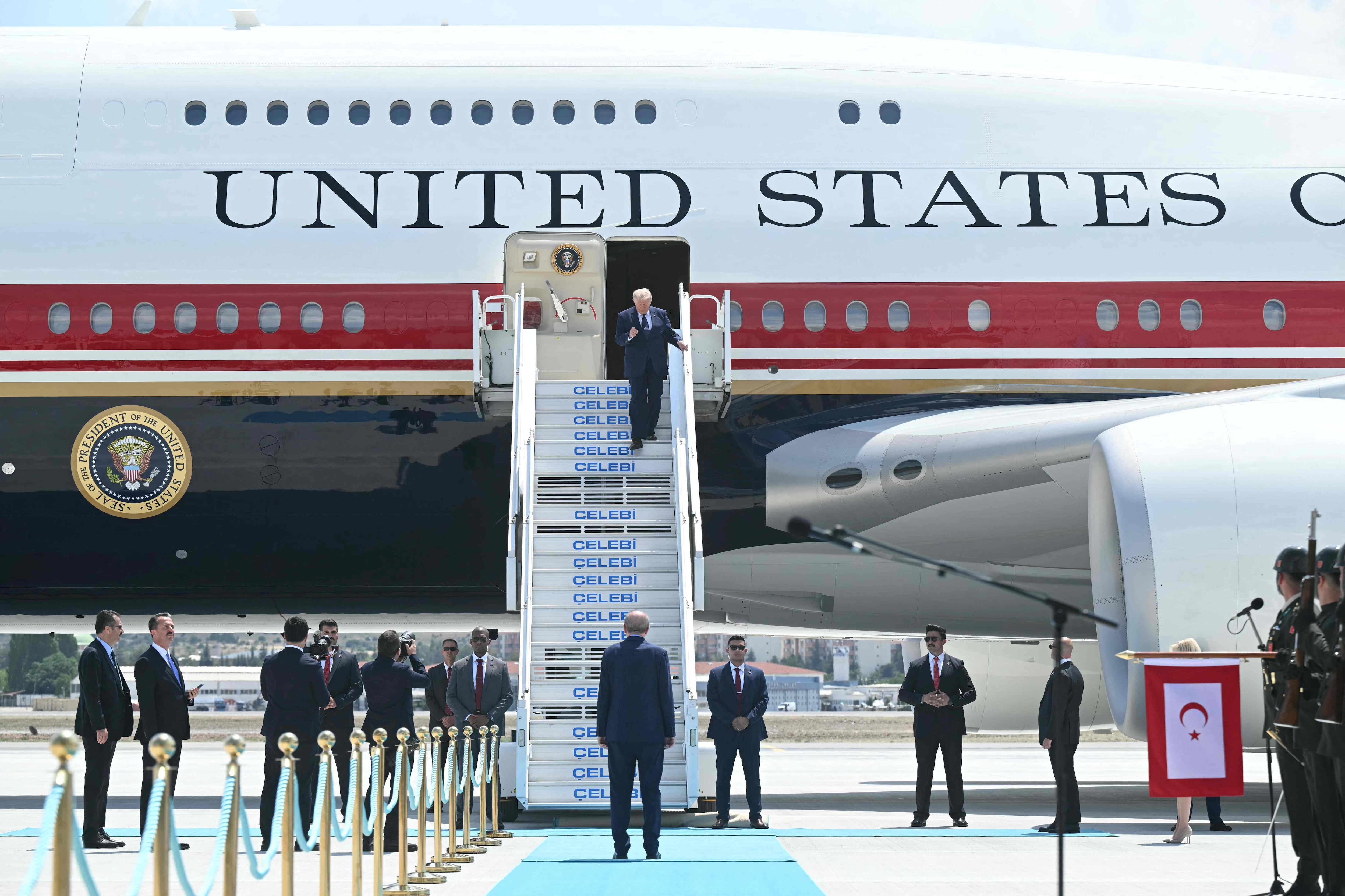 Trump secretly switched planes after Iran assassination threat in Turkey