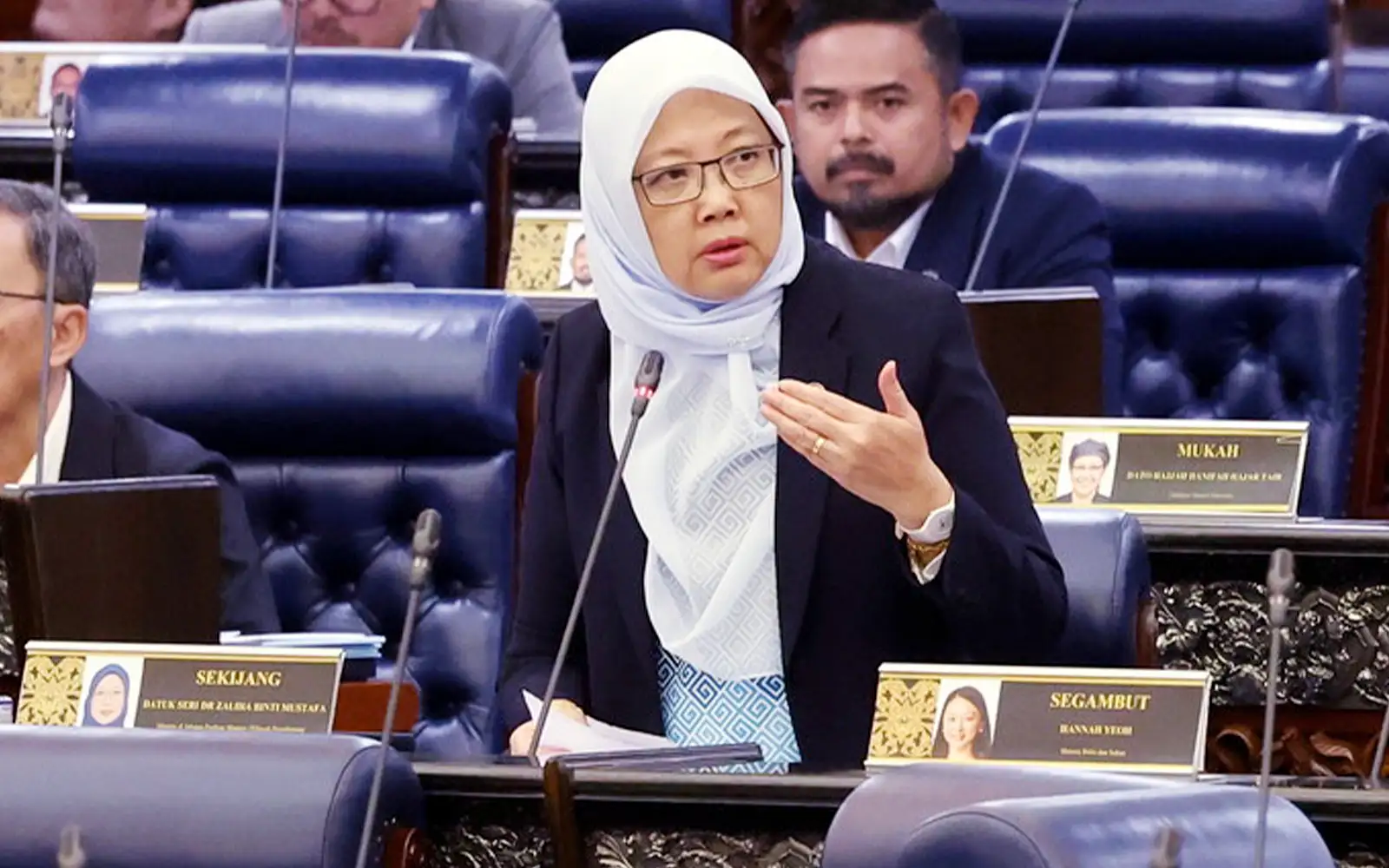 Zaliha pans walkout ‘stunt’, says PN not serious about TH report