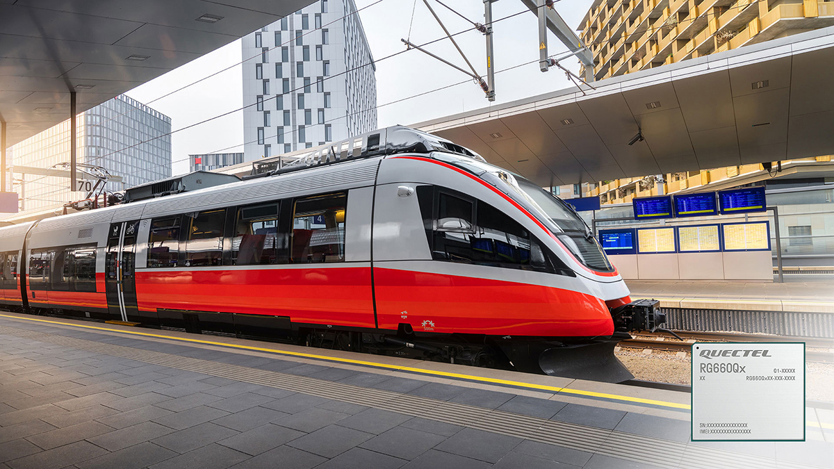 Quectel Expands RG660Qx 5G Module Capabilities for Future Railway Mobile Communication System Evaluation and Railway Applications