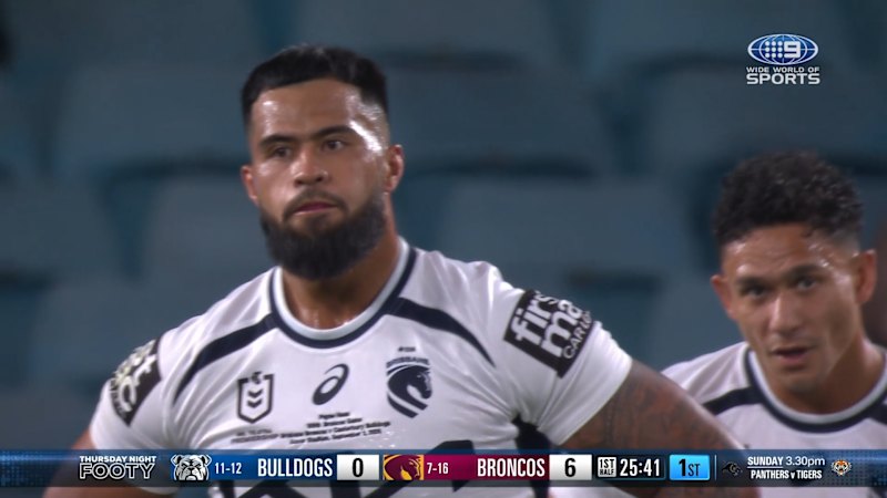 Haas sin binned as ref cracks down on Broncos