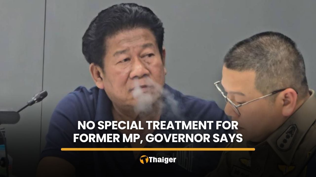 Nonthaburi governor denies special treatment for gunman former MP