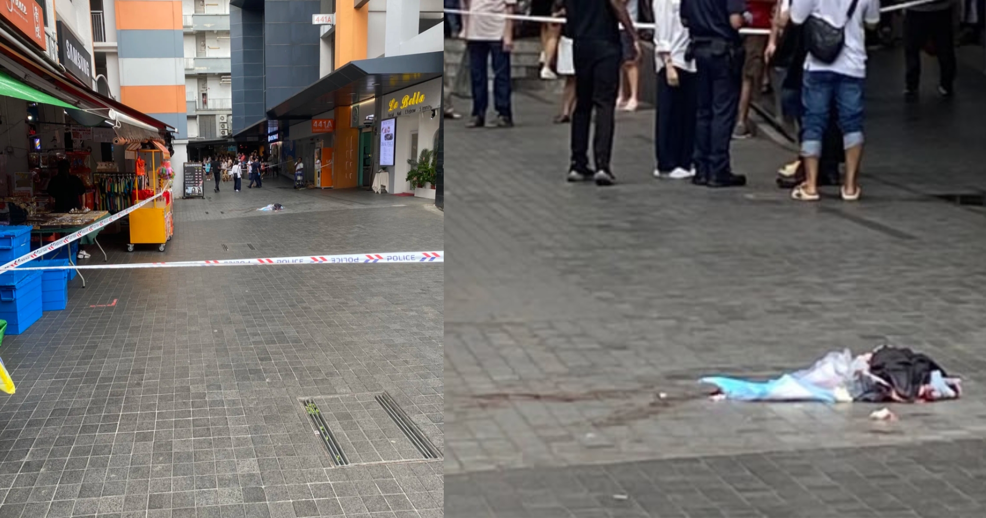S'pore man, 34, allegedly stabs himself in public at Clementi, sent to hospital