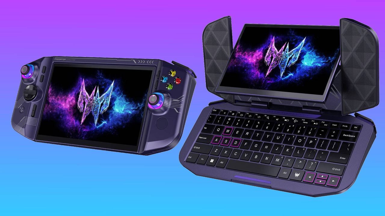 Acer's bizarre hybrid handheld/laptop concept is way more interesting than what is actually getting released this year