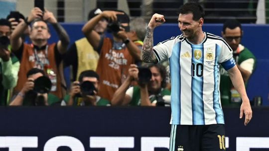 AFA orders tribute to Messi, with applause in the 10th minute of matches