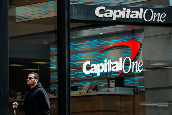 A Democratic senator is demanding Capital One explain its anti-money laundering review of Trump accounts