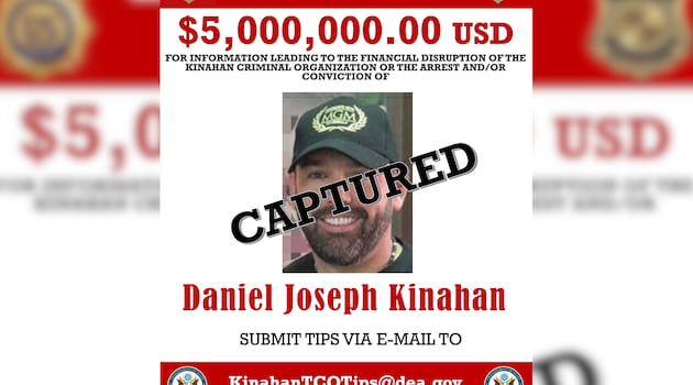 Daniel Kinahan now categorised as ‘captured’ by US agency that offered $5m reward
