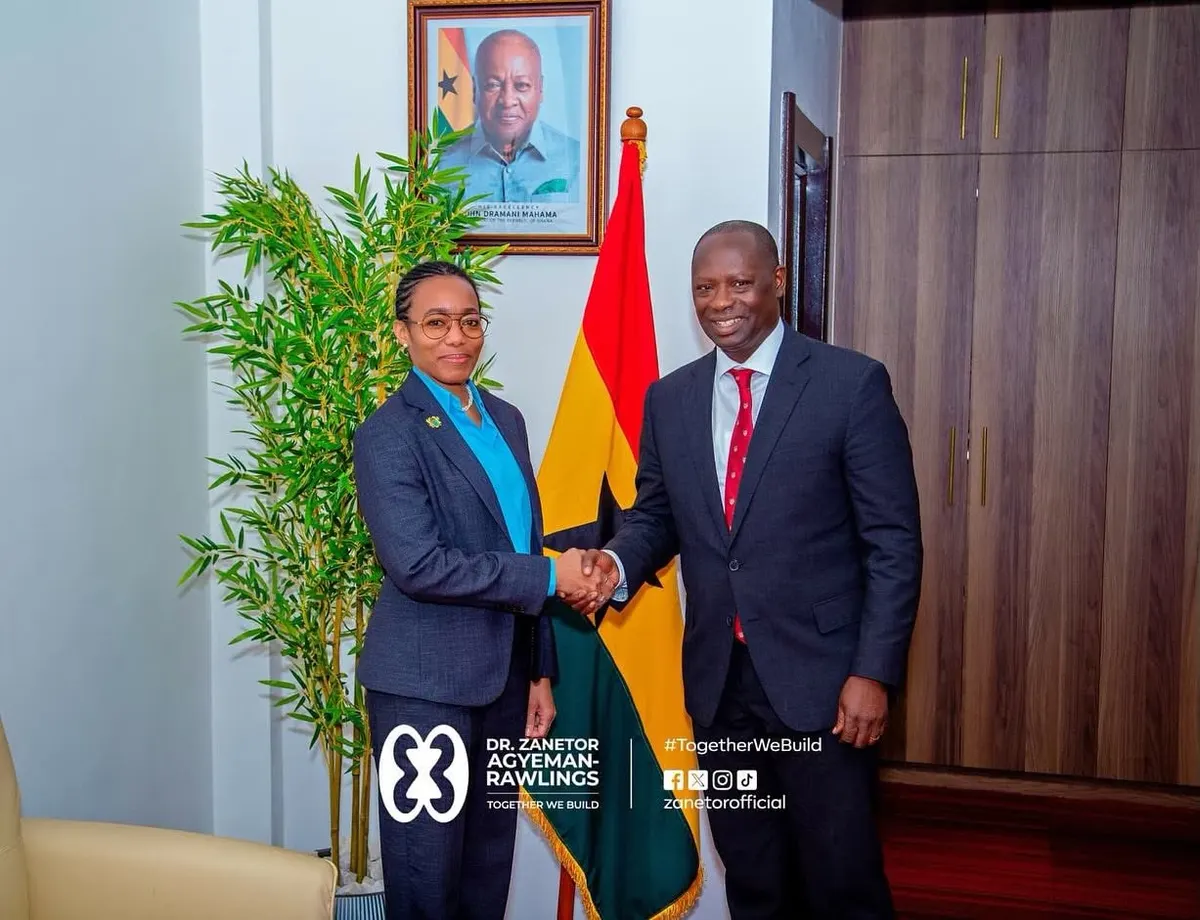 Zanetor Agyeman-Rawlings assumes office as Environment Minister; Calls for collaboration by stakeholders
