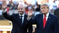 Trump says it would be 'terrible mistake' to remove Infantino