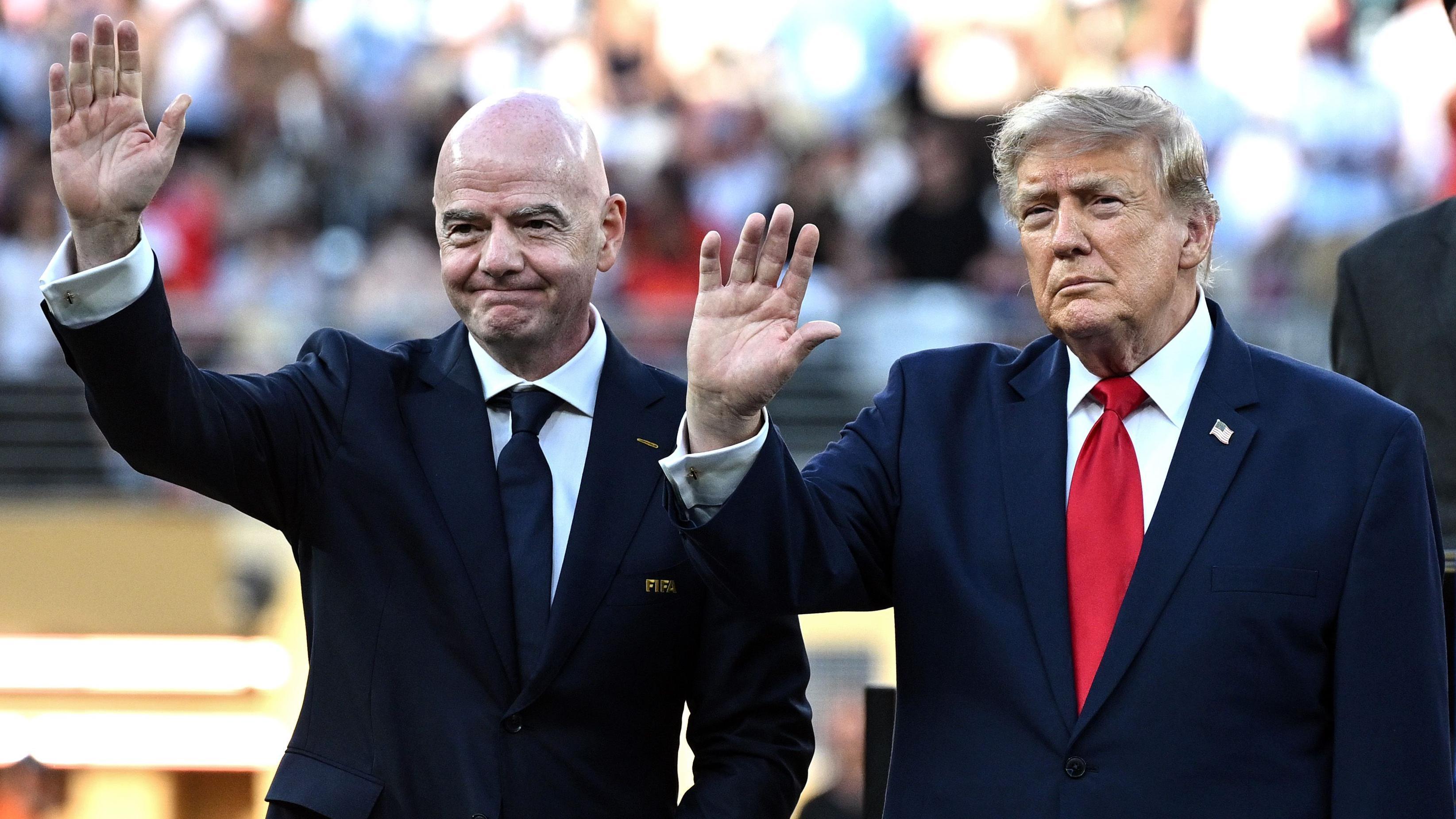 Trump says it would be 'terrible mistake' to remove Infantino