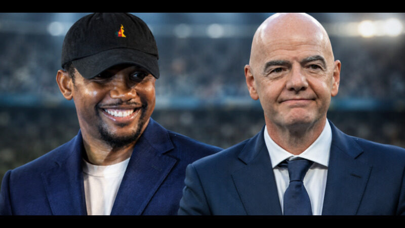 Eto’o: Infantino giving Africa opportunity to develop football