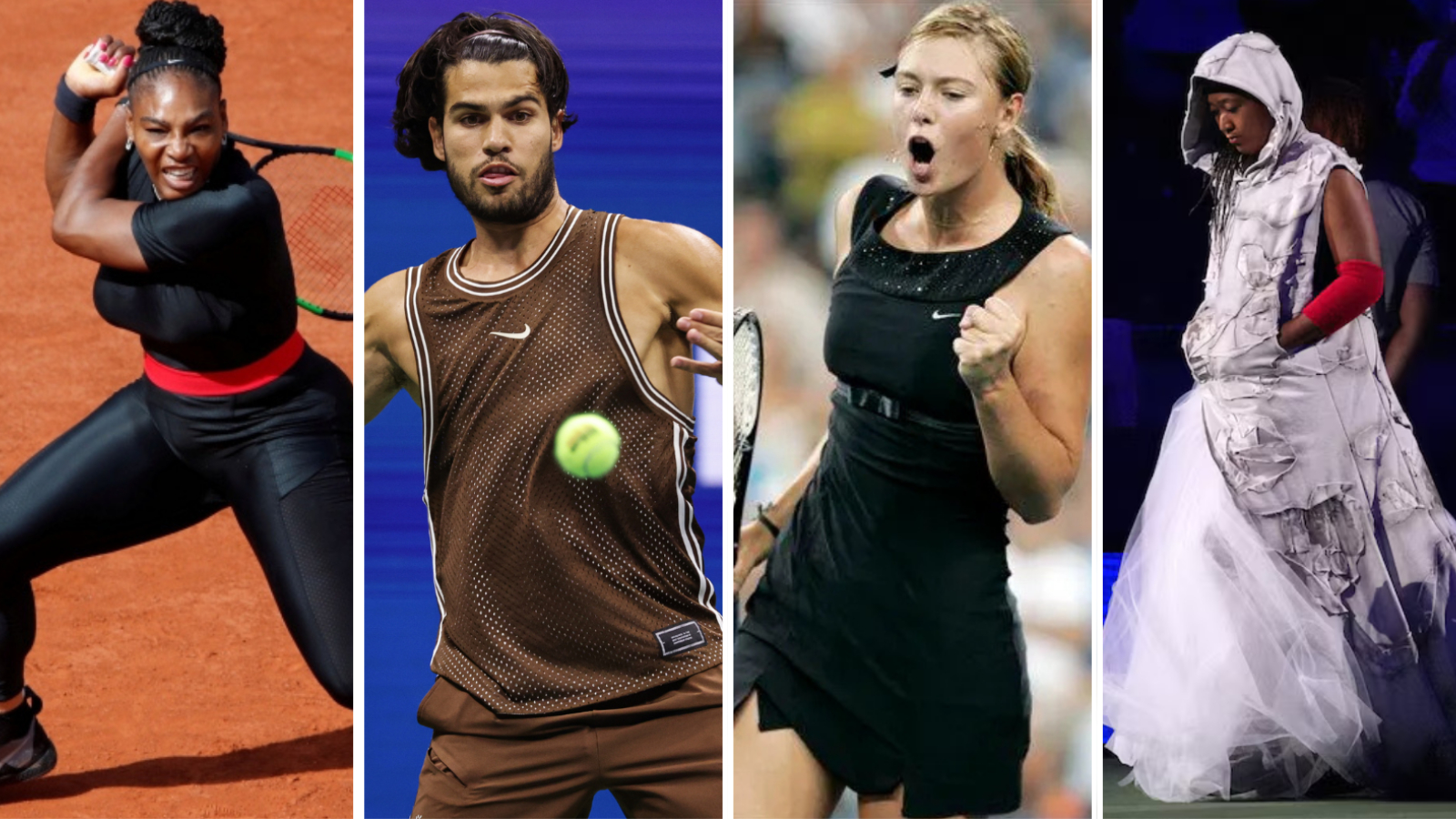 From Osaka’s Iverson tribute to Serena’s catsuit: How fashion defined US Open