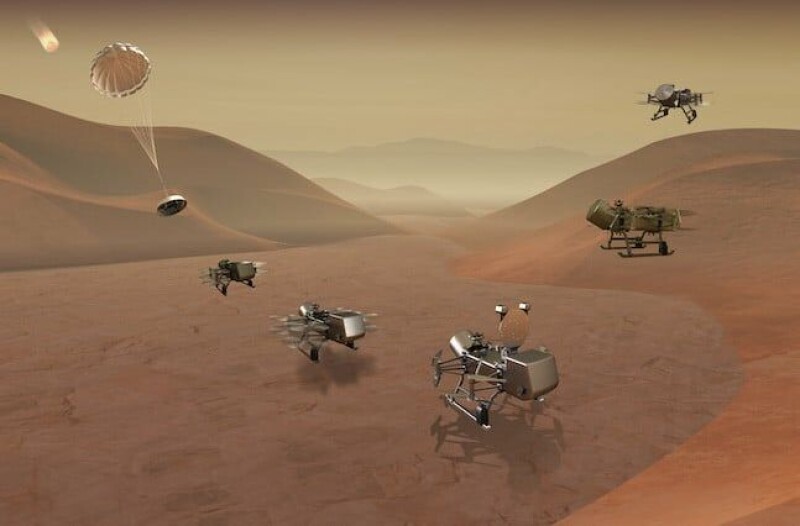 NASA wires up Dragonfly and names the landing area