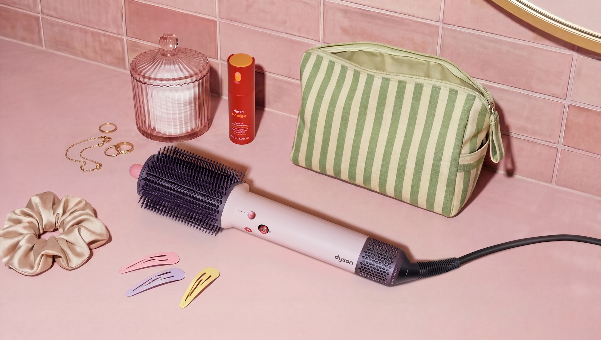 Dyson Unveils Its First-Ever Dryer Brush and a New Hair Straightener