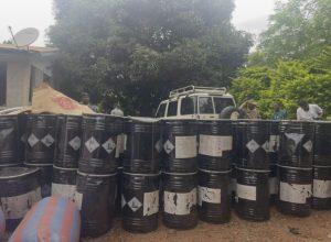 Two arrested over cigarettes, suspected cyanide haul at Jema