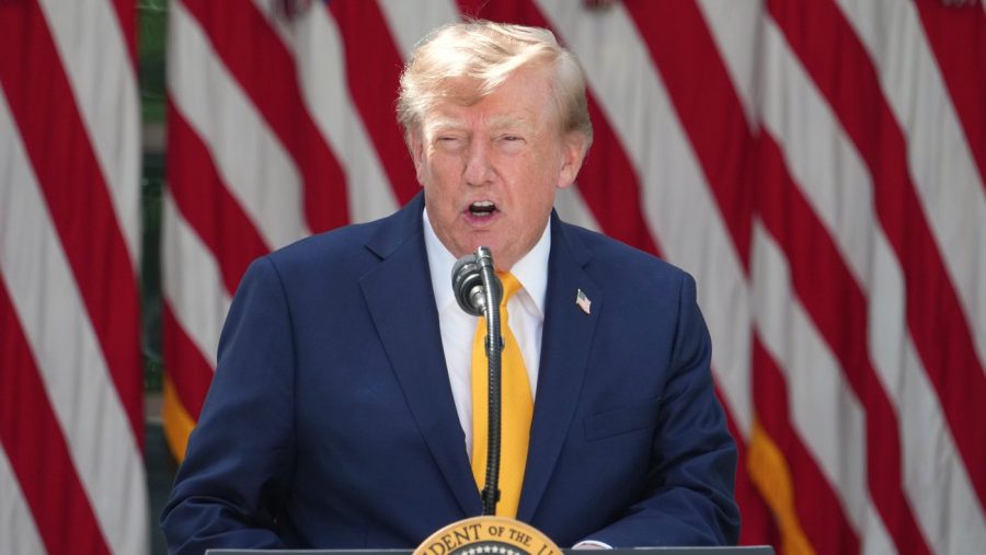 Trump defends handling of US munitions amid Iran conflict