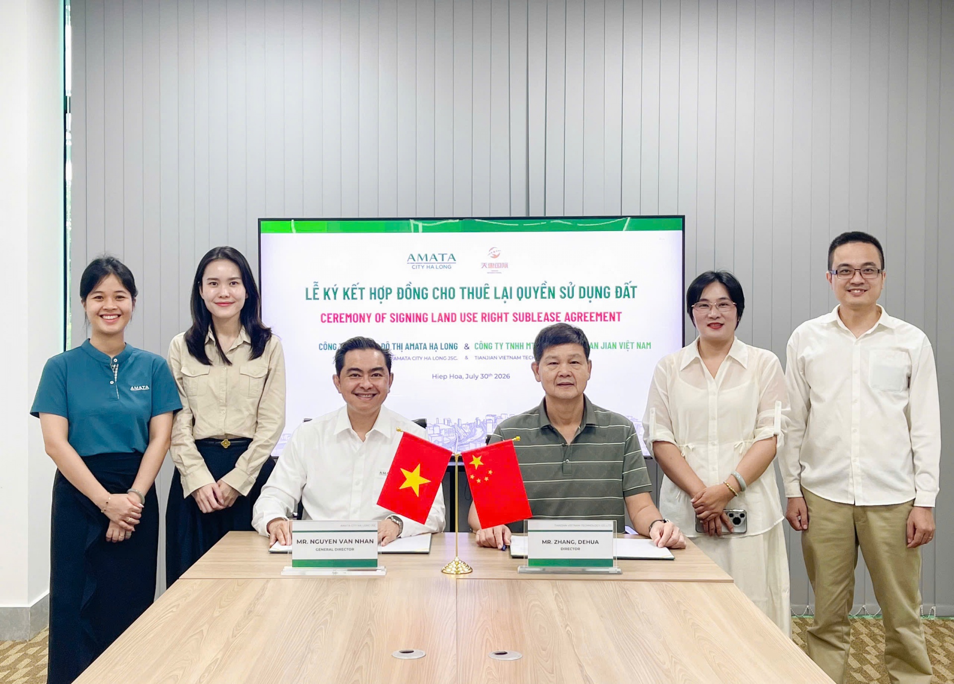 Amata City Ha Long lands 8 million investment from TianJian Vietnam