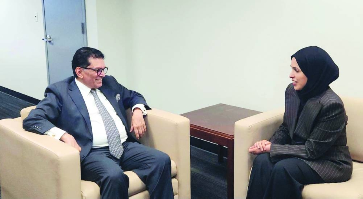 Sheikha Alya meets 81st UNGA president-elect