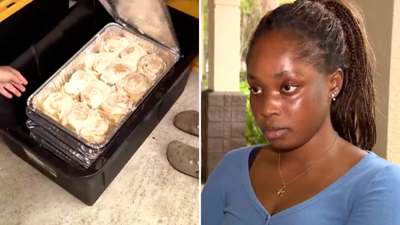 Florida baker's 400 cinnamon rolls worth $3,000 vanished mid-delivery — 5 days later police found every one