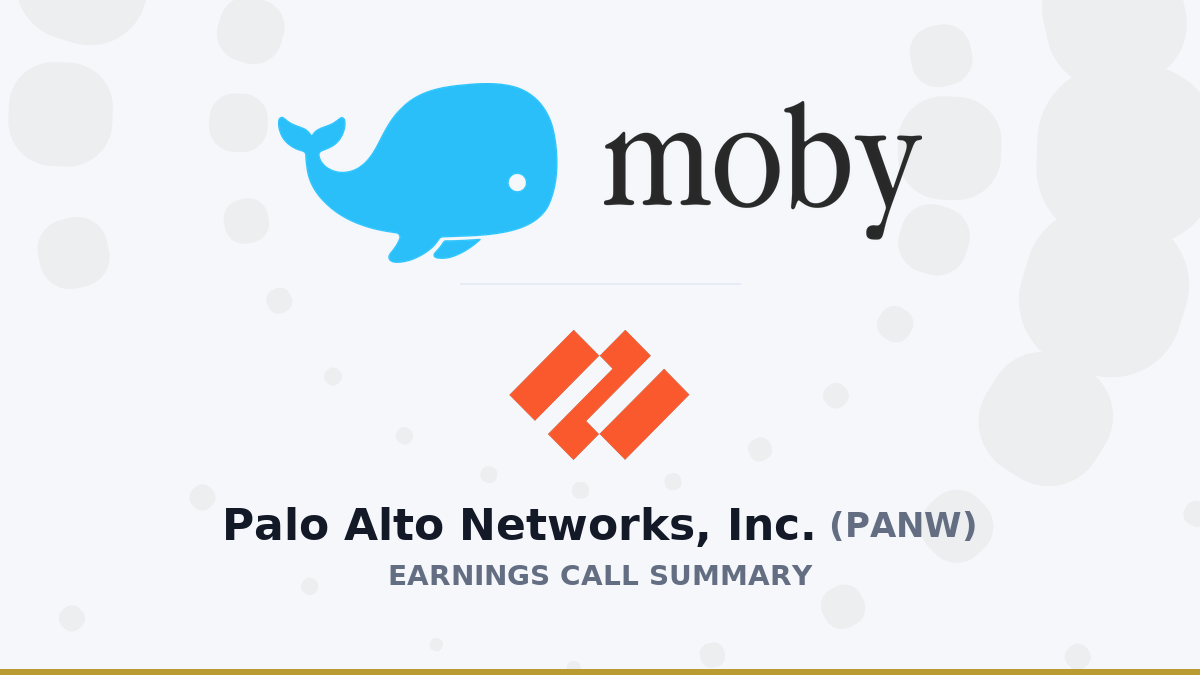 Palo Alto Networks, Inc. Q4 2026 Earnings Call Summary