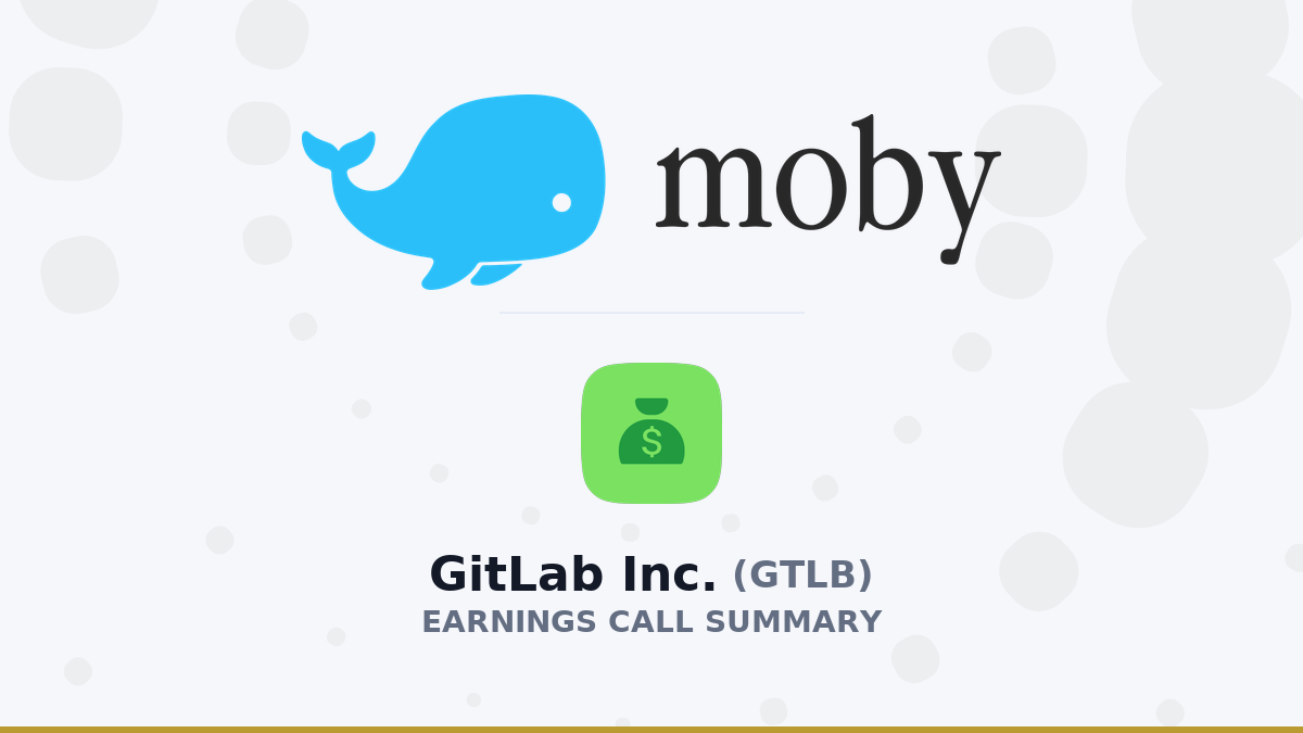 GitLab Inc. Q2 2027 Earnings Call Summary