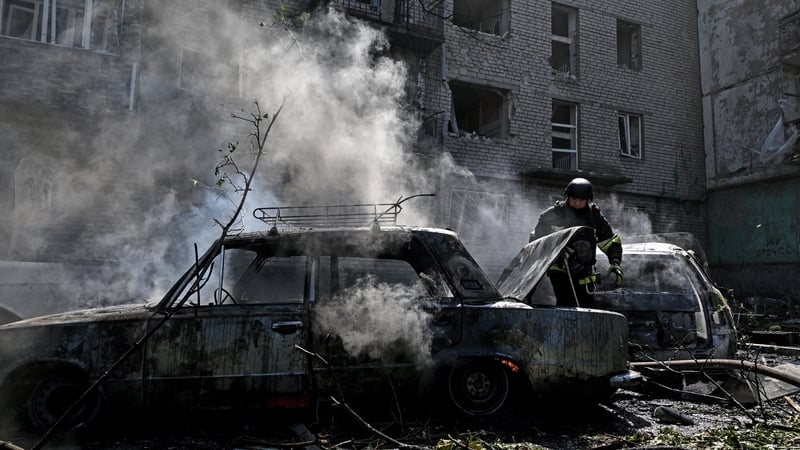 Russian attacks kill nine overnight across Ukraine