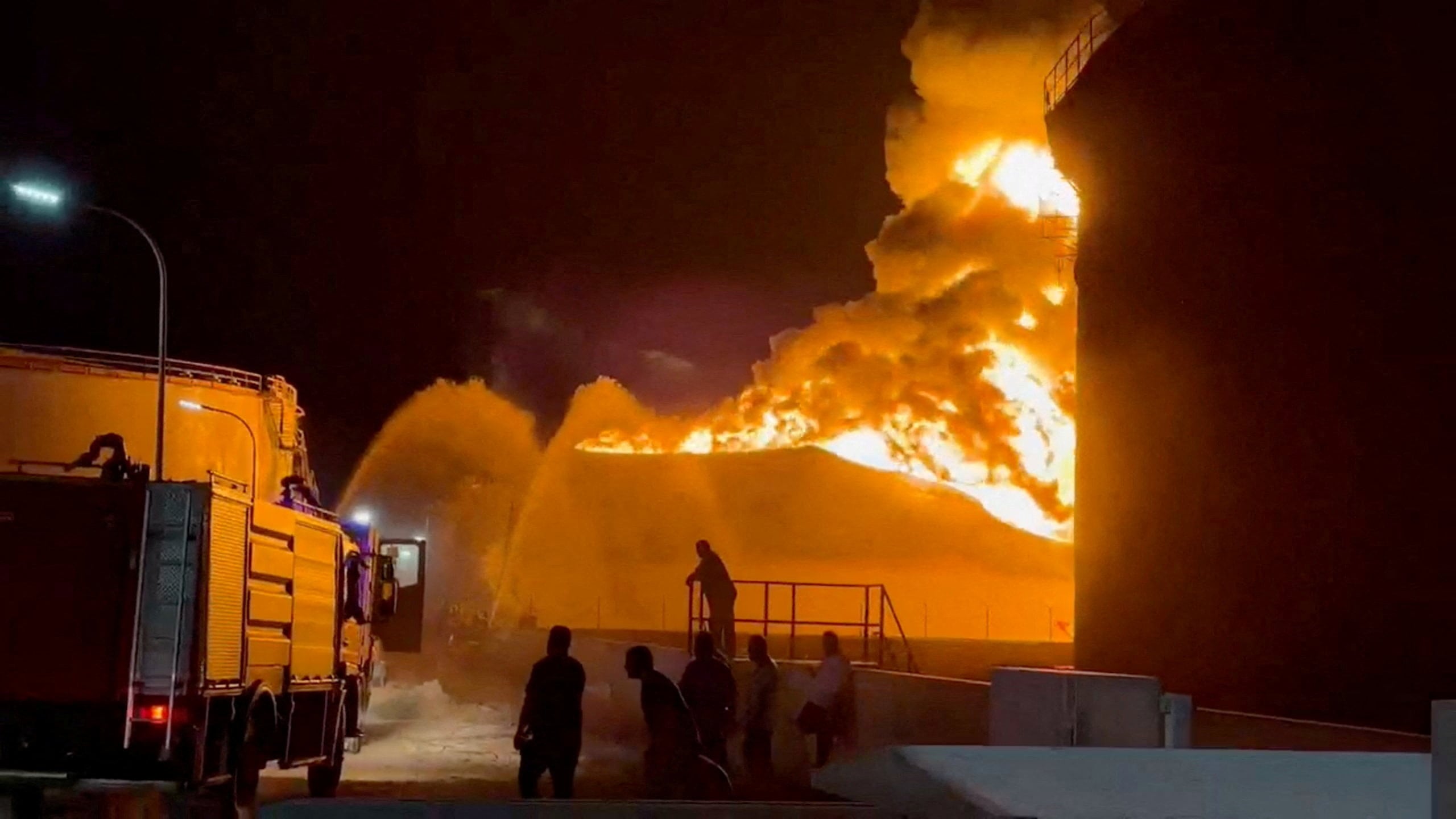 Car bomb kills Haftar intelligence chief as drones hit Libya oil facilities