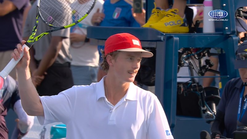 HIGHLIGHTS: Dane Sweeny vs Lorenzo Musetti | US Open second round