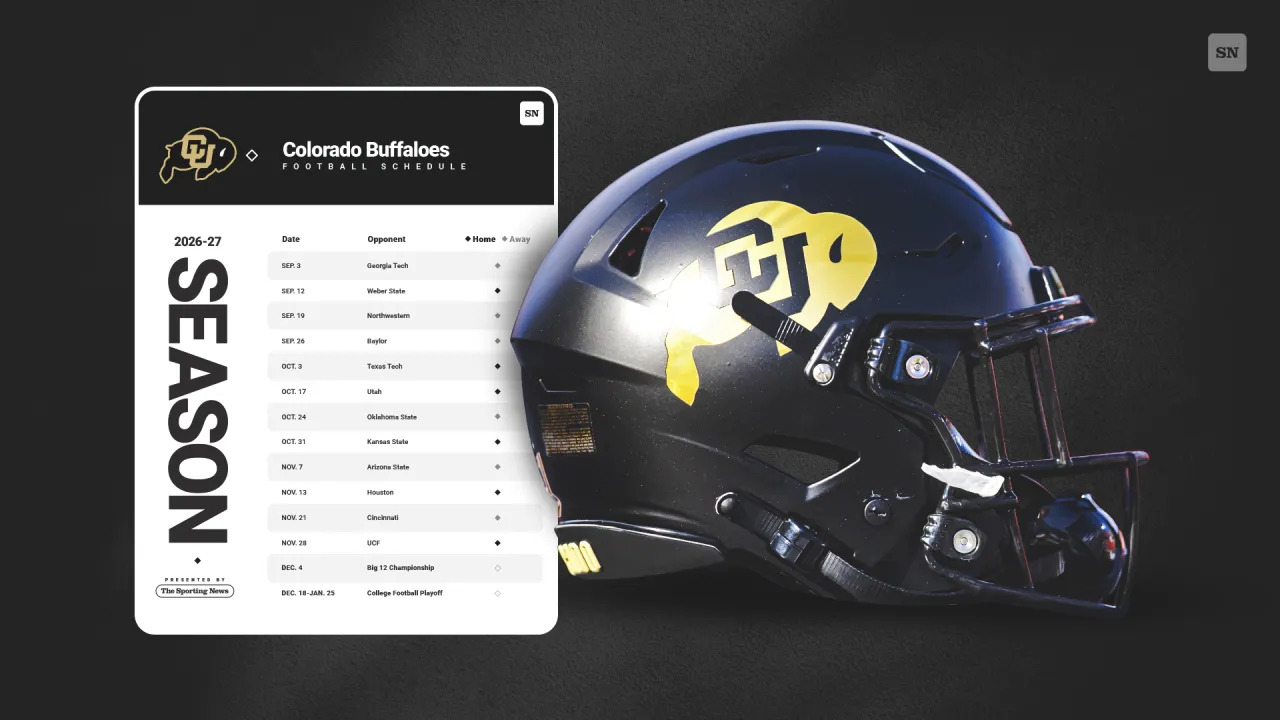 Colorado football printable 2026 schedule with dates, times and TV lineup