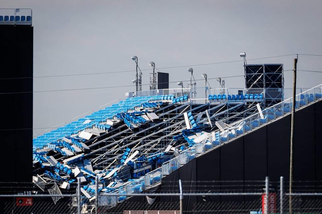 Beleaguered Rogers Stadium suffers Toronto storm damage