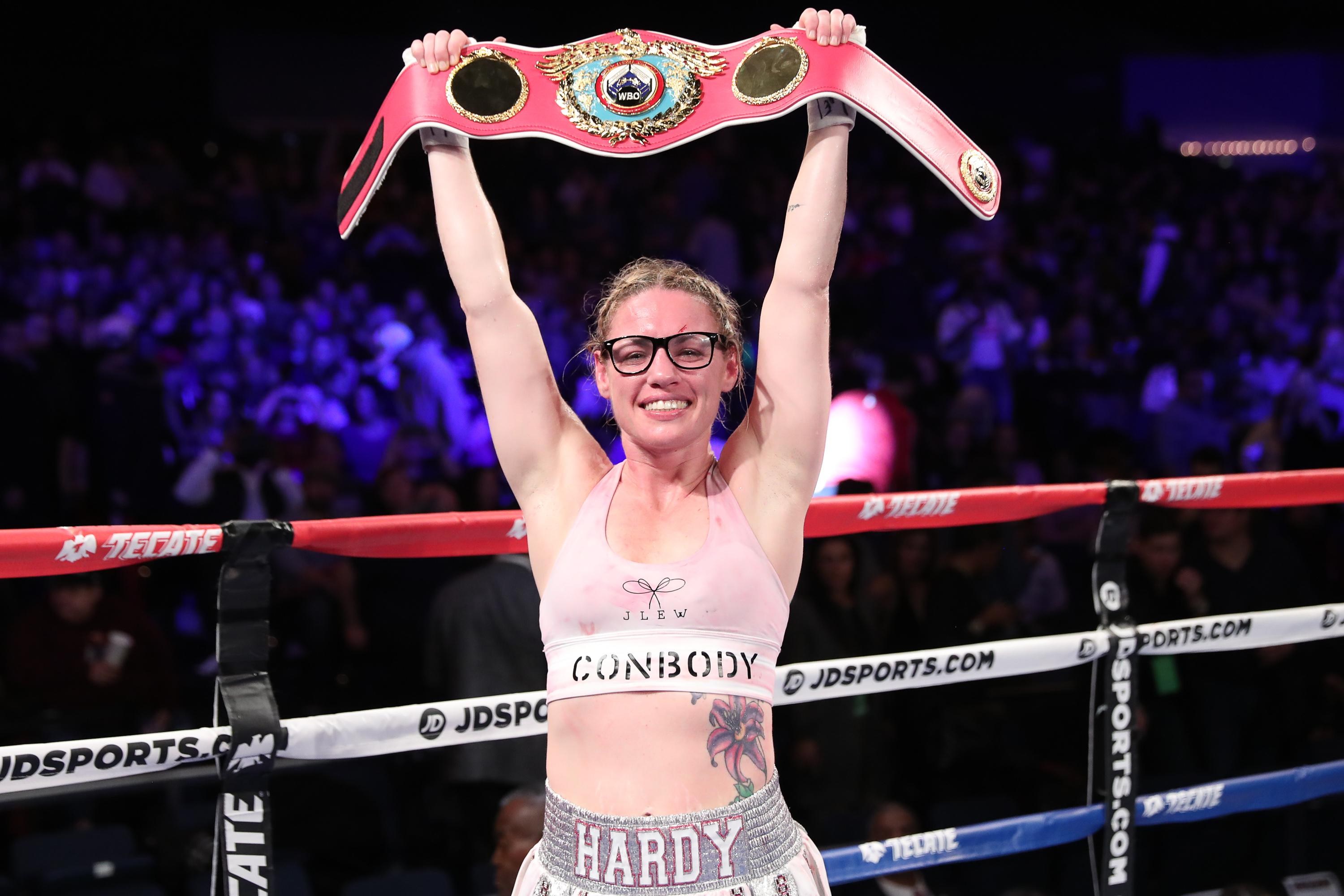 Former boxing champion, Bellator fighter Heather Hardy suffering from ‘traumatic brain injury’ – ‘Hardest fight of my life’
