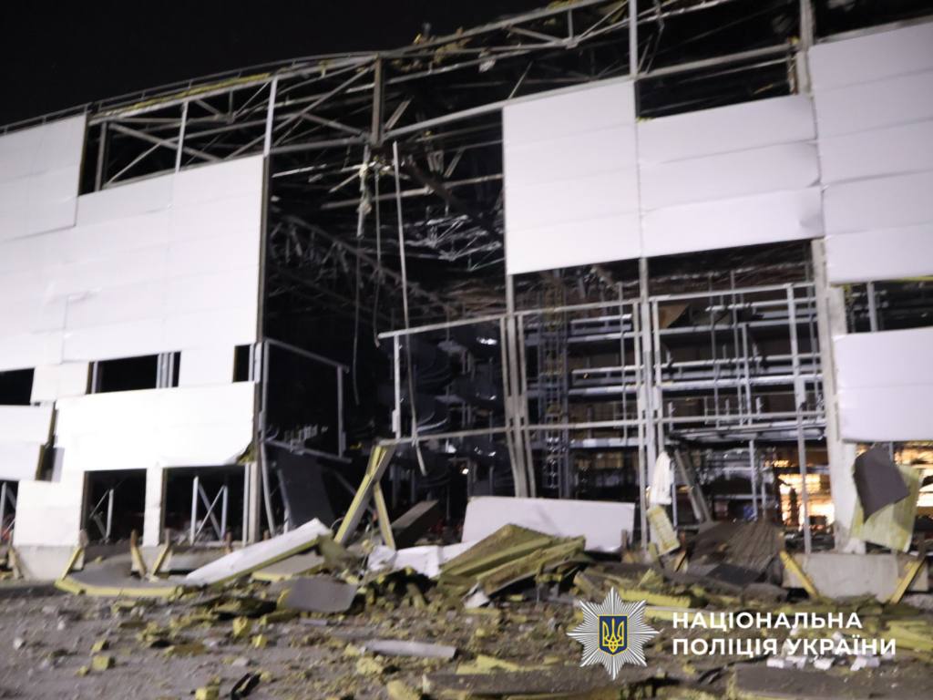 Russian ballistic missiles struck the grounds of a Kyiv children’s hospital and set a warehouse ablaze — overnight strikes across Ukraine killed at least 9
