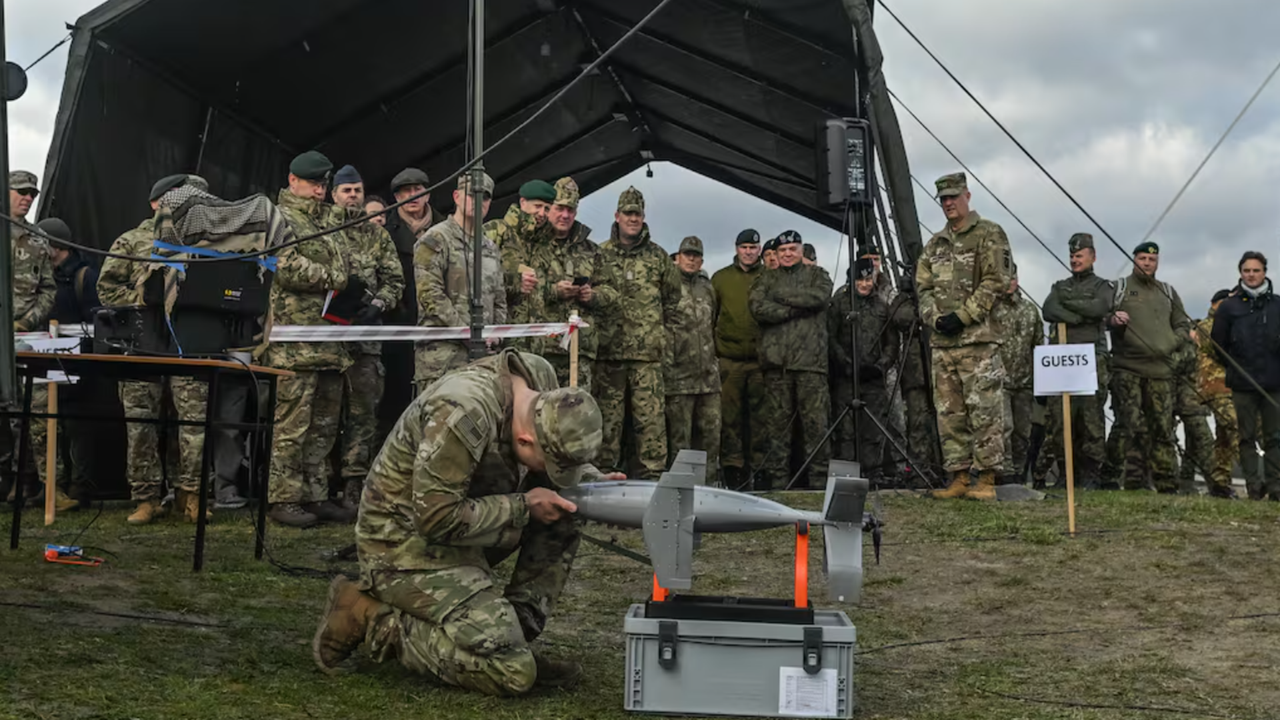 US confirms it will leverage Ukraine's expertise in military drones before competing to 'be the world champions'